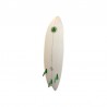 CBC SLASHER FISH 5'8 - SURF HIGH DENSITY CALIFORNIA BOARD COMPANY